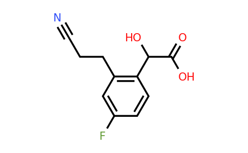 1804288-04-7 | 2-(2-Cyanoethyl)-4-fluoromandelic acid