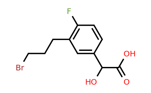 1804288-16-1 | 3-(3-Bromopropyl)-4-fluoromandelic acid