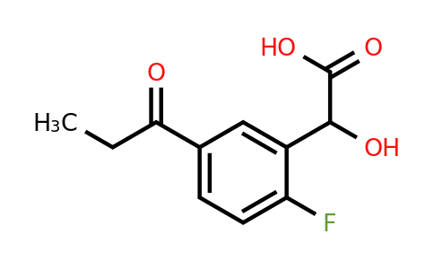 1804288-33-2 | 2-Fluoro-5-propionylmandelic acid