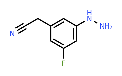 1804289-16-4 | 3-Fluoro-5-hydrazinylphenylacetonitrile