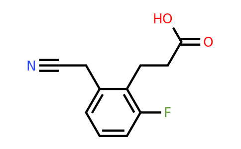 1804289-23-3 | 2-(2-Carboxyethyl)-3-fluorophenylacetonitrile