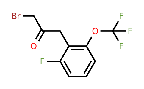 1804289-35-7 | 1-Bromo-3-(2-fluoro-6-(trifluoromethoxy)phenyl)propan-2-one