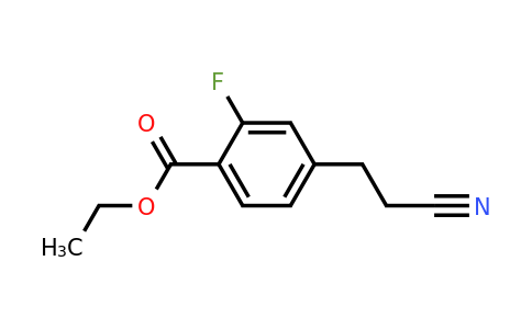 1804291-08-4 | Ethyl 4-(2-cyanoethyl)-2-fluorobenzoate