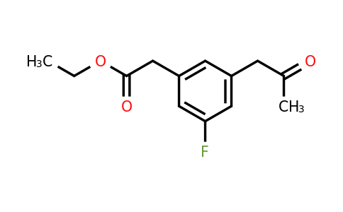 1804292-77-0 | Ethyl 3-fluoro-5-(2-oxopropyl)phenylacetate