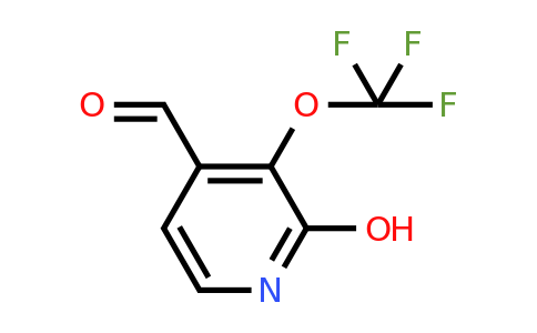 1804296-57-8 | 2-Hydroxy-3-(trifluoromethoxy)pyridine-4-carboxaldehyde
