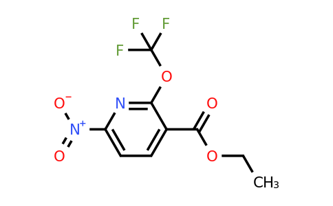 1804300-35-3 | Ethyl 6-nitro-2-(trifluoromethoxy)pyridine-3-carboxylate
