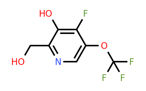 4-Fluoro-3-hydroxy-5-(trifluoromethoxy)pyridine-2-methanol