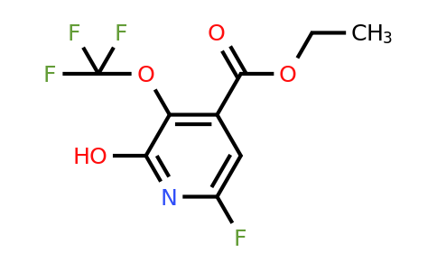 1804306-11-3 | Ethyl 6-fluoro-2-hydroxy-3-(trifluoromethoxy)pyridine-4-carboxylate