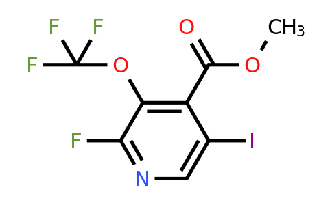 1804326-05-3 | Methyl 2-fluoro-5-iodo-3-(trifluoromethoxy)pyridine-4-carboxylate