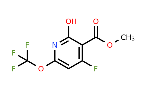 1804327-91-0 | Methyl 4-fluoro-2-hydroxy-6-(trifluoromethoxy)pyridine-3-carboxylate
