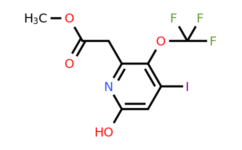 1804332-12-4 | Methyl 6-hydroxy-4-iodo-3-(trifluoromethoxy)pyridine-2-acetate