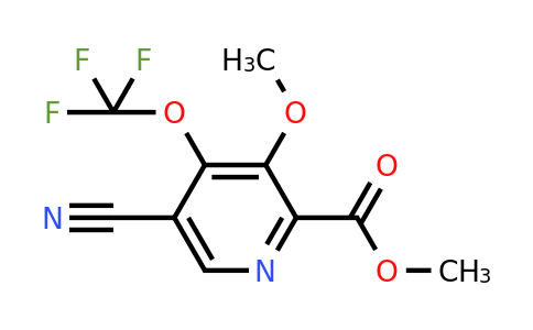 Methyl 5-cyano-3-methoxy-4-(trifluoromethoxy)pyridine-2-carboxylate