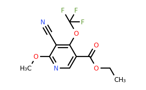 1804335-92-9 | Ethyl 3-cyano-2-methoxy-4-(trifluoromethoxy)pyridine-5-carboxylate