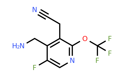 4-(Aminomethyl)-5-fluoro-2-(trifluoromethoxy)pyridine-3-acetonitrile