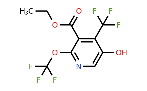 1804346-29-9 | Ethyl 5-hydroxy-2-(trifluoromethoxy)-4-(trifluoromethyl)pyridine-3-carboxylate