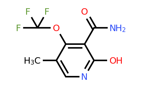 2-Hydroxy-5-methyl-4-(trifluoromethoxy)pyridine-3-carboxamide
