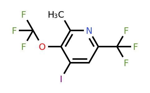 4-Iodo-2-methyl-3-(trifluoromethoxy)-6-(trifluoromethyl)pyridine