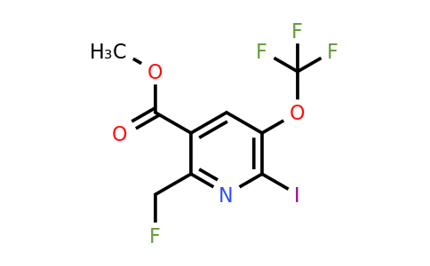 1804350-84-2 | Methyl 2-(fluoromethyl)-6-iodo-5-(trifluoromethoxy)pyridine-3-carboxylate
