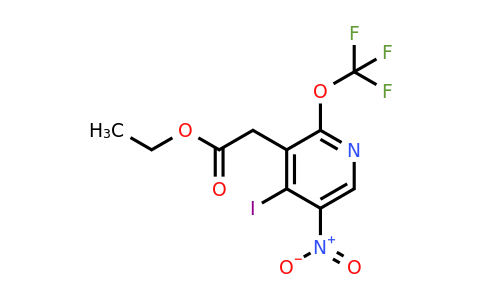 1804351-82-3 | Ethyl 4-iodo-5-nitro-2-(trifluoromethoxy)pyridine-3-acetate