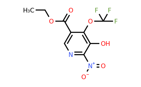 Ethyl 3-hydroxy-2-nitro-4-(trifluoromethoxy)pyridine-5-carboxylate