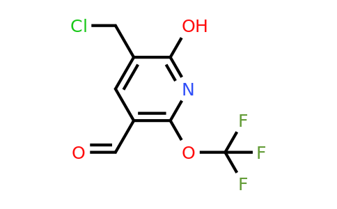 3-(Chloromethyl)-2-hydroxy-6-(trifluoromethoxy)pyridine-5-carboxaldehyde