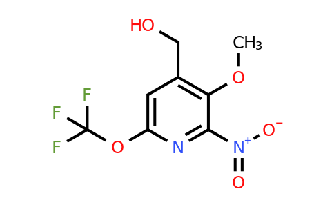 3-Methoxy-2-nitro-6-(trifluoromethoxy)pyridine-4-methanol