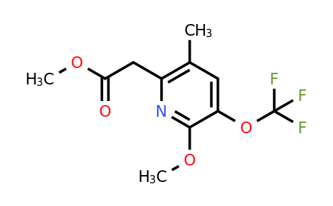 1804357-73-0 | Methyl 2-methoxy-5-methyl-3-(trifluoromethoxy)pyridine-6-acetate