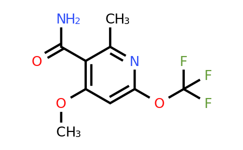 1804358-73-3 | 4-Methoxy-2-methyl-6-(trifluoromethoxy)pyridine-3-carboxamide