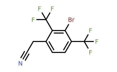 1804372-04-0 | 2,4-Bis(trifluoromethyl)-3-bromophenylacetonitrile