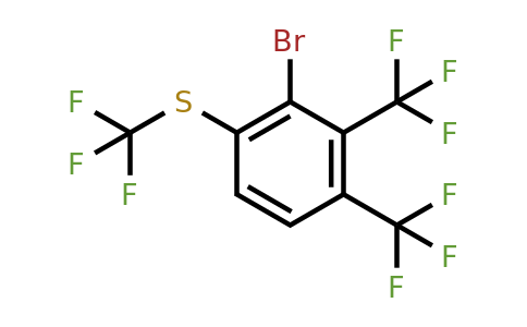 1804372-16-4 | 3,4-Bis(trifluoromethyl)-2-bromo(trifluoromethylthio)benzene