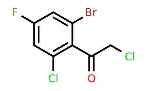 1804382-56-6 | 2'-Bromo-6'-chloro-4'-fluorophenacyl chloride
