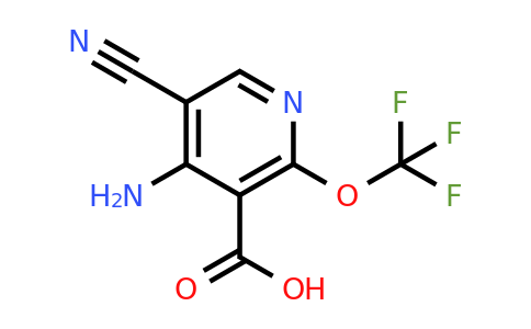4-Amino-5-cyano-2-(trifluoromethoxy)pyridine-3-carboxylic acid