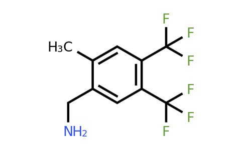 1804383-10-5 | 4,5-Bis(trifluoromethyl)-2-methylbenzylamine