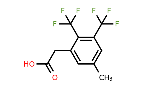 1804383-43-4 | 2,3-Bis(trifluoromethyl)-5-methylphenylacetic acid