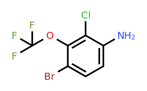 1804384-26-6 | 4-Bromo-2-chloro-3-(trifluoromethoxy)aniline