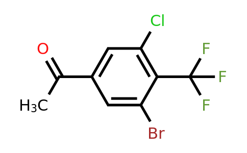 1804384-44-8 | 3'-Bromo-5'-chloro-4'-(trifluoromethyl)acetophenone