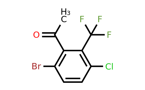 1804384-53-9 | 6'-Bromo-3'-chloro-2'-(trifluoromethyl)acetophenone
