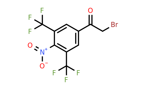 1804385-52-1 | 3',5'-Bis(trifluoromethyl)-4'-nitrophenacyl bromide