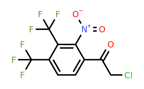 1804385-59-8 | 3',4'-Bis(trifluoromethyl)-2'-nitrophenacyl chloride