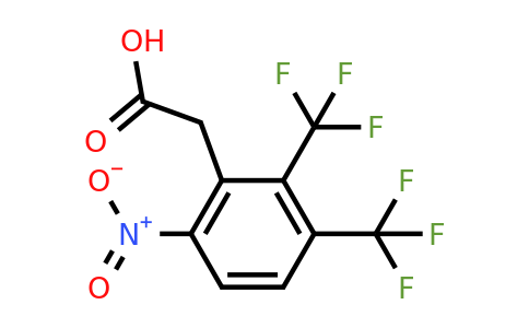 1804385-80-5 | 2,3-Bis(trifluoromethyl)-6-nitrophenylacetic acid