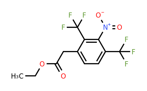 1804386-22-8 | Ethyl 2,4-bis(trifluoromethyl)-3-nitrophenylacetate