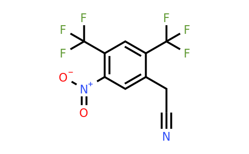 1804386-59-1 | 2,4-Bis(trifluoromethyl)-5-nitrophenylacetonitrile