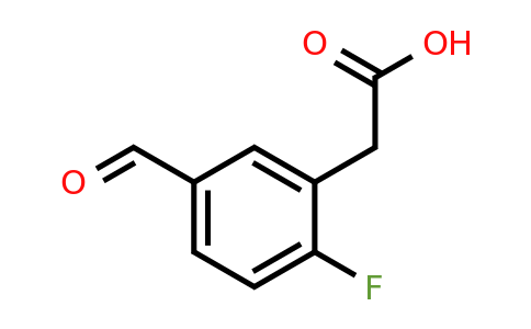 1804386-91-1 | 2-Fluoro-5-formylphenylacetic acid