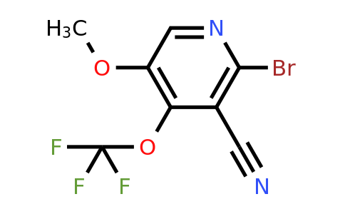 2-Bromo-3-cyano-5-methoxy-4-(trifluoromethoxy)pyridine