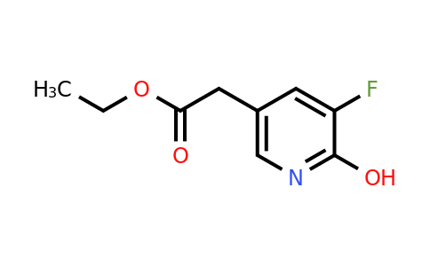 1804389-07-8 | Ethyl 3-fluoro-2-hydroxypyridine-5-acetate