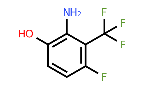 1804390-00-8 | 3-Fluoro-6-hydroxy-2-(trifluoromethyl)aniline