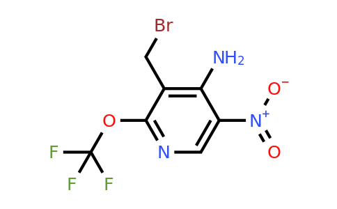 4-Amino-3-(bromomethyl)-5-nitro-2-(trifluoromethoxy)pyridine