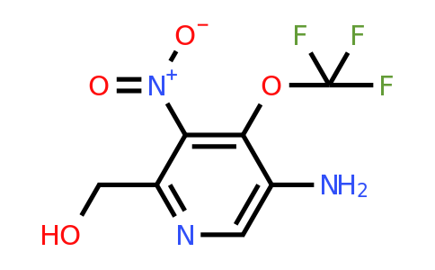 5-Amino-3-nitro-4-(trifluoromethoxy)pyridine-2-methanol