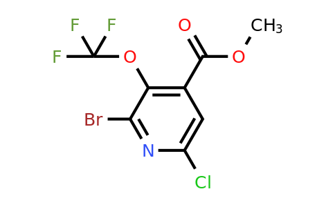 Methyl 2-bromo-6-chloro-3-(trifluoromethoxy)pyridine-4-carboxylate
