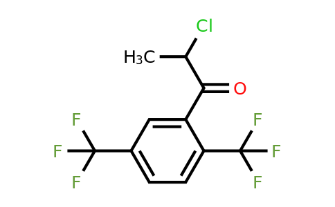 1804397-29-2 | 1-(2,5-Bis(trifluoromethyl)phenyl)-2-chloropropan-1-one